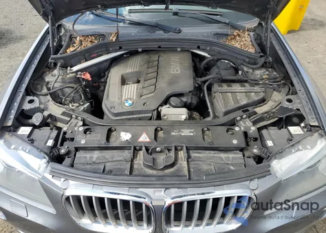 2012 BMW X3 xDrive28I from USA, damaged, VIN 5UXWX5C54CL720283